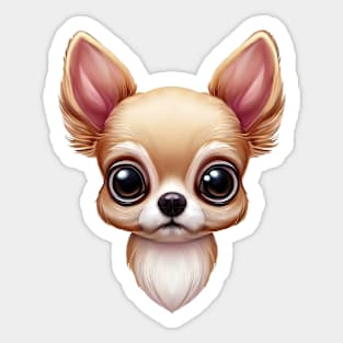 Chihuahua Majesty Sticker